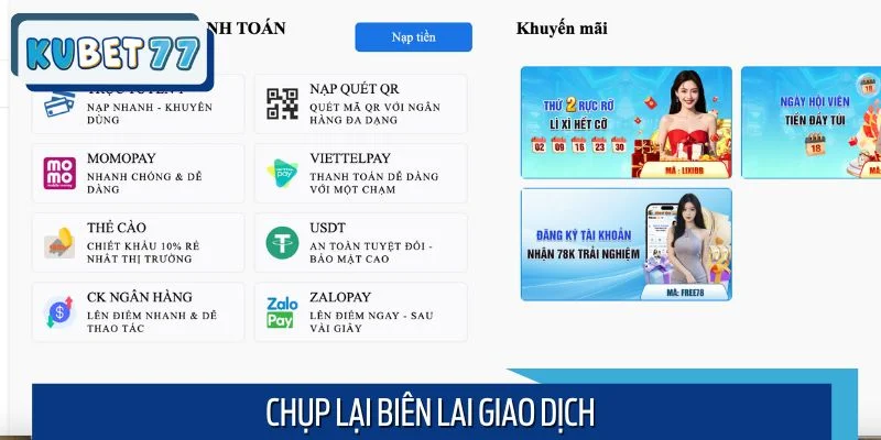 Luôn cẩn thận lưu lại biên nhận đã giao dịch