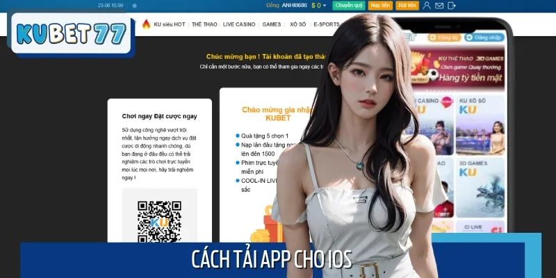 Hướng dẫn cách tải app Kubet77 cho thiết bị chạy hệ điều hành iOS