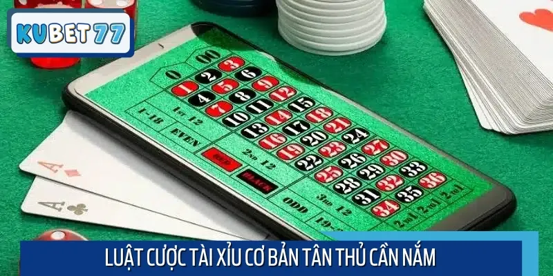 Cần lắm ngay một số thông tin về luật cược Tài Xỉu cơ bản